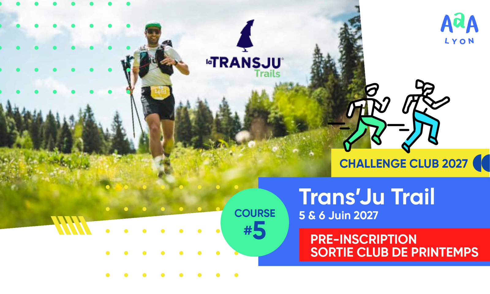 Pré-inscription Sortie Club Printemps Transju'Trails