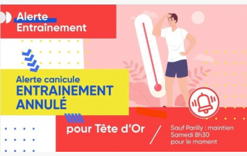 Entraînement annulé